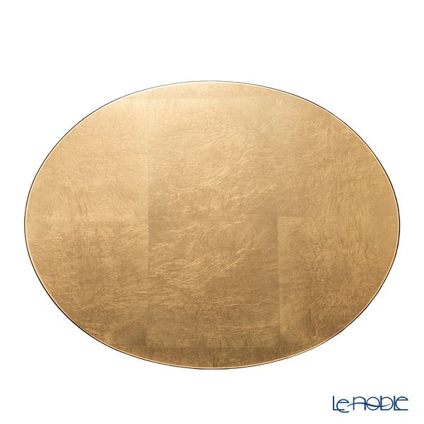 ラックヌーボー 楕円型プレースマット（L） ゴールド
