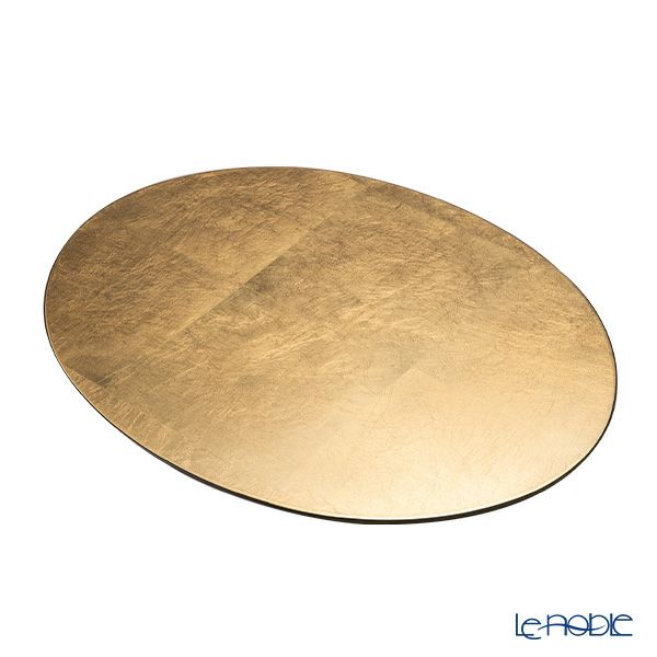 ラックヌーボー 楕円型プレースマット（L） ゴールド