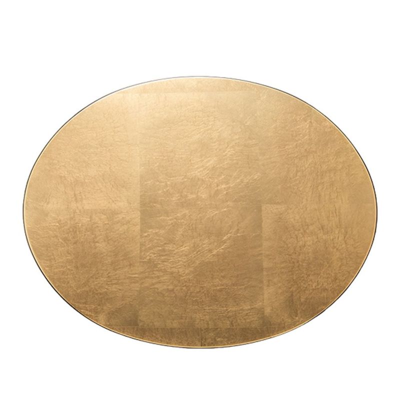 ラックヌーボー 楕円型プレースマット（L） ゴールド