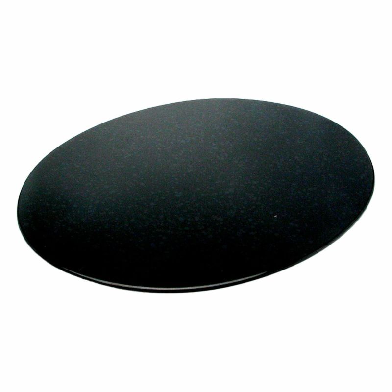 ラックヌーボー マーブルコレクション 楕円型プレースマット（L） ブラック