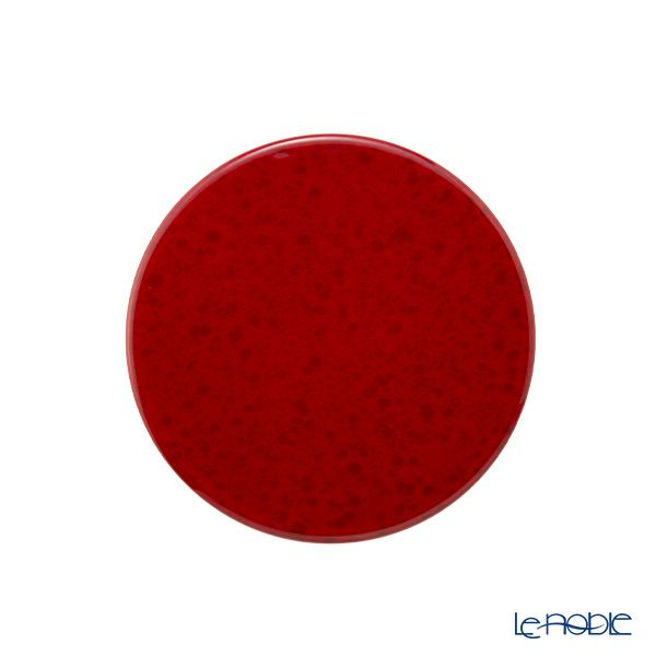 ラックヌーボー マーブルコレクション 丸型コースター（フラット） レッド 11cm