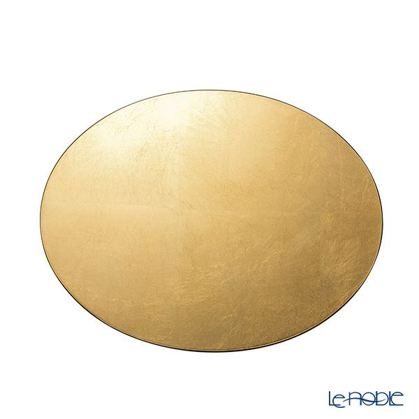 ラックヌーボー 楕円型プレースマット（S） ゴールド