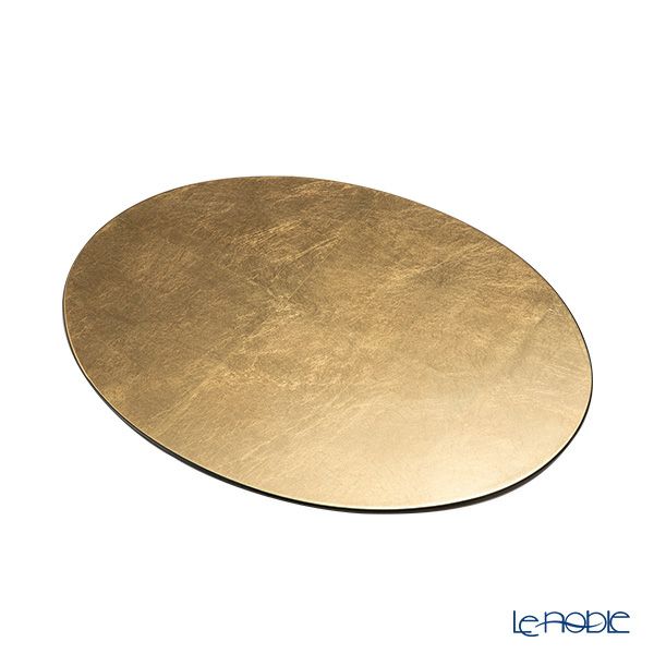 ラックヌーボー 楕円型プレースマット（S） ゴールド