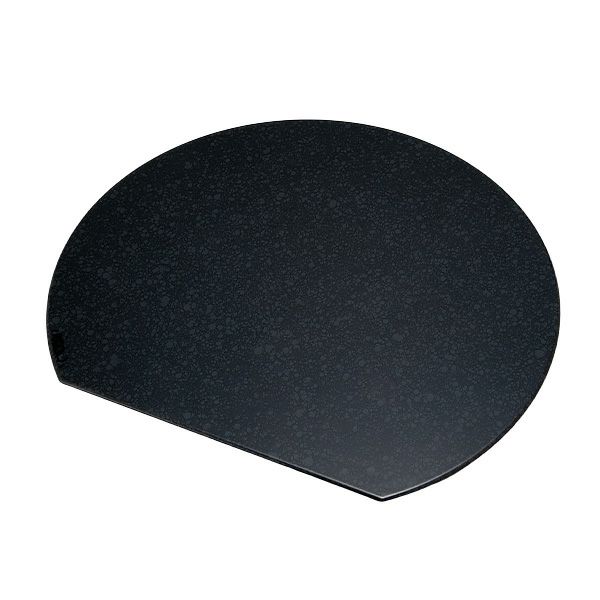 ラックヌーボー マーブルコレクション 半月型プレースマット（L） ブラック