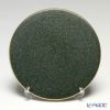 ラックヌーボー 丸型コースター（フラット） グリーンゴールド ラメ 11cm