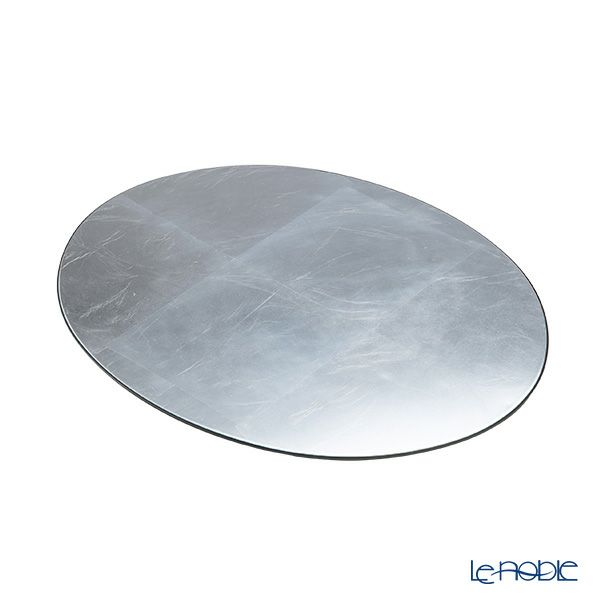 ラックヌーボー 楕円型プレースマット（L） シルバー（銀箔）