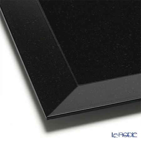 ラックヌーボー マーブルコレクション チャージャープレート ブラック（スクエア）