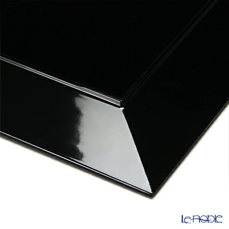 ラックヌーボー マーブルコレクション チャージャープレート ブラック（スクエア）