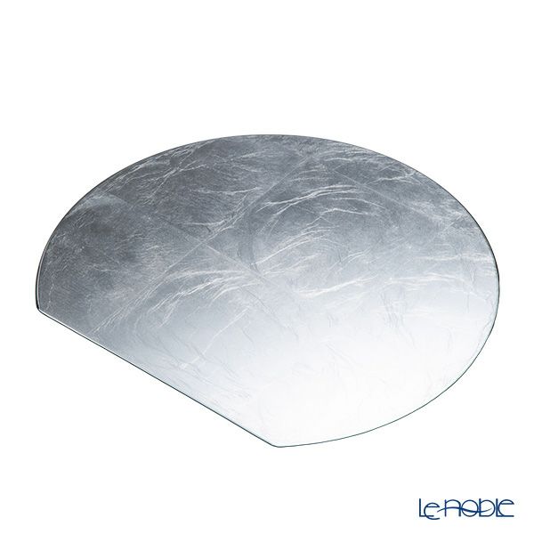 ラックヌーボー 半月型プレースマット（L） シルバー