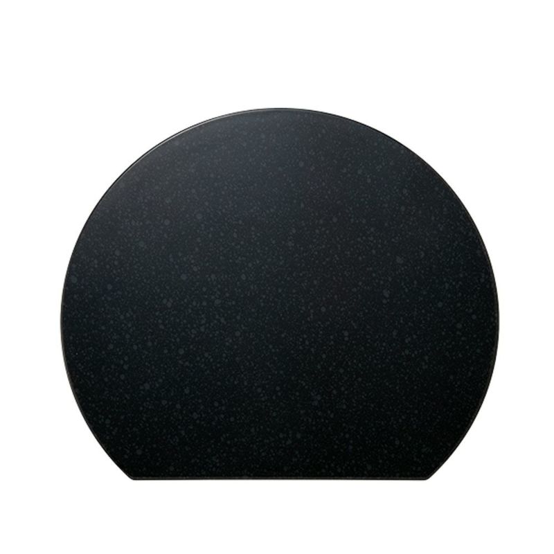 ラックヌーボー マーブルコレクション 半月型プレースマット（S） ブラック