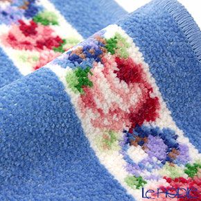 フェイラー ハンドタオル アイーダ ホワイト ライトブルー 25×25cm