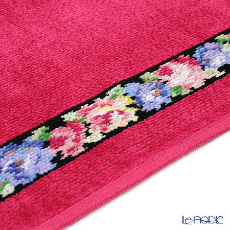 フェイラー ハンドタオル アイーダ ブラック チェリー 25×25cm