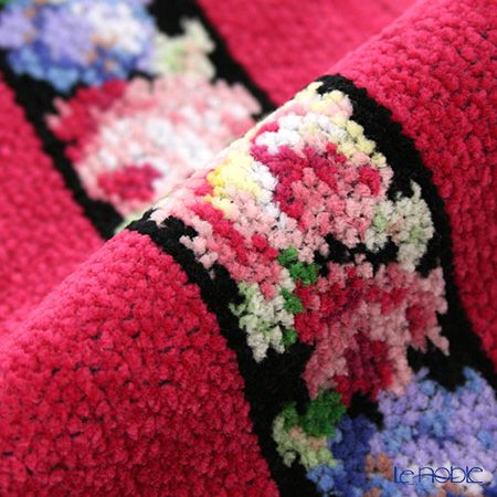 フェイラー ハンドタオル アイーダ ブラック チェリー 25×25cm