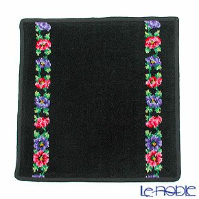 フェイラー ハンドタオル アネモネ ブラック ブラック 30×30cm