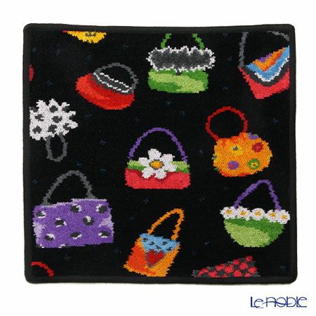 フェイラー ハンドタオル クレイジーバッグ ブラック 30×30cm