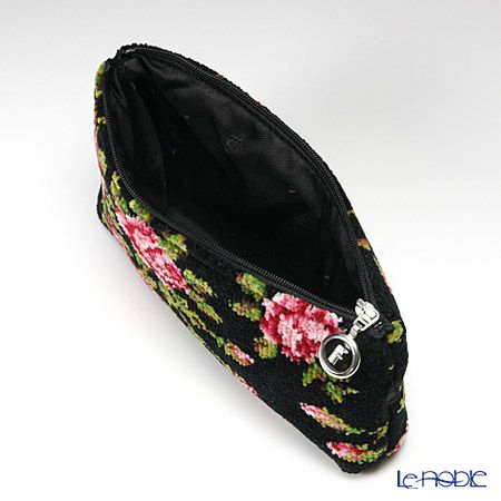 フェイラー コスメポーチ ミリアム ブラック 18×9cm