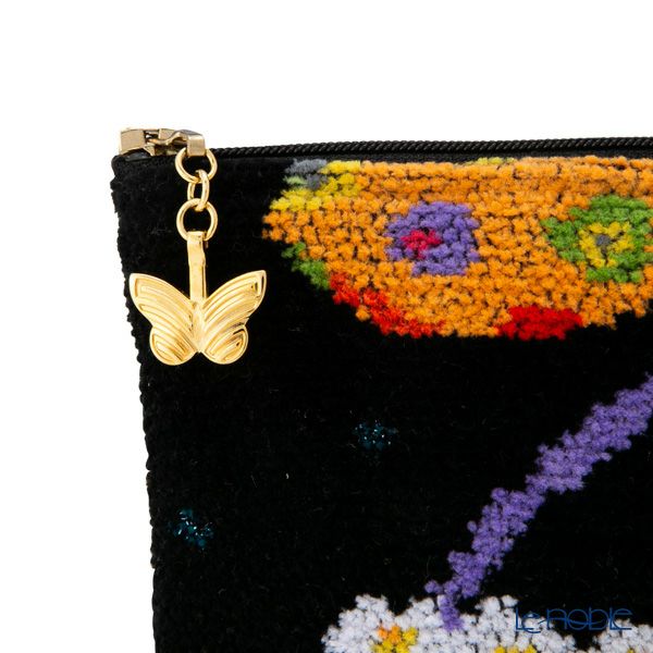 フェイラー コスメポーチ クレイジーバッグ ブラック 18×9cm