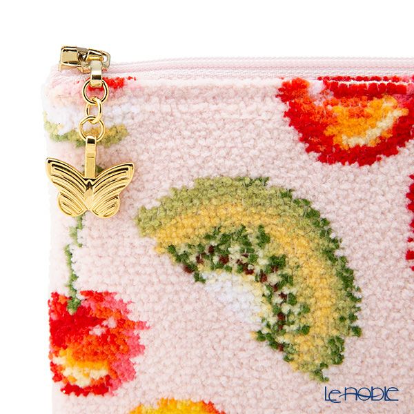 フェイラー コスメポーチ フルーツポプリ ピンク 18×9cm