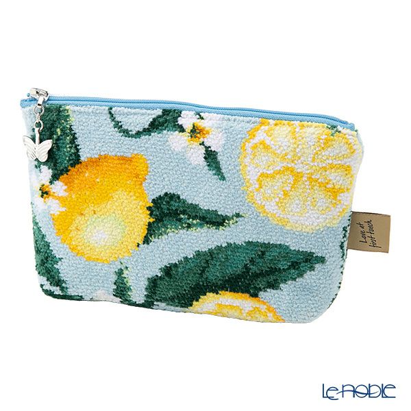 フェイラー コスメポーチ レモン 18×9cm