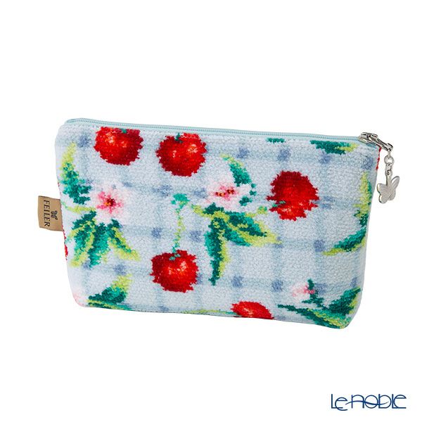フェイラー コスメポーチ チェリー ピクニック シェル 18×9cm