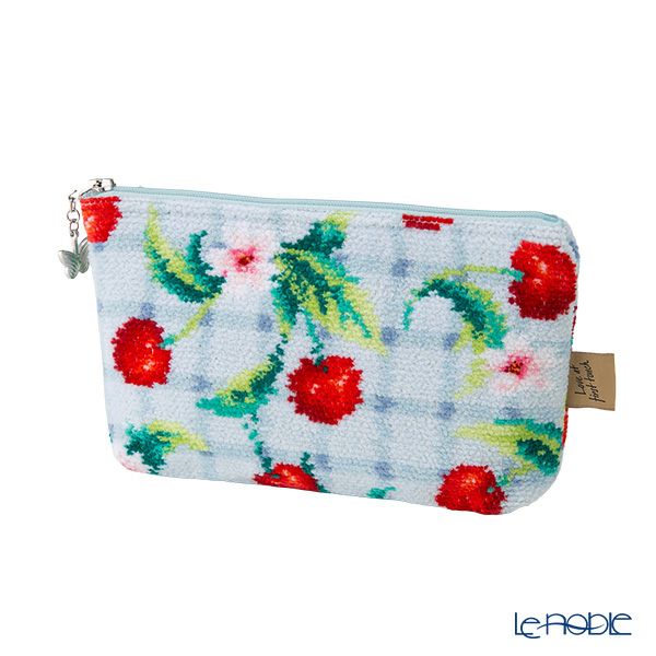 フェイラー コスメポーチ チェリー ピクニック シェル 18×9cm