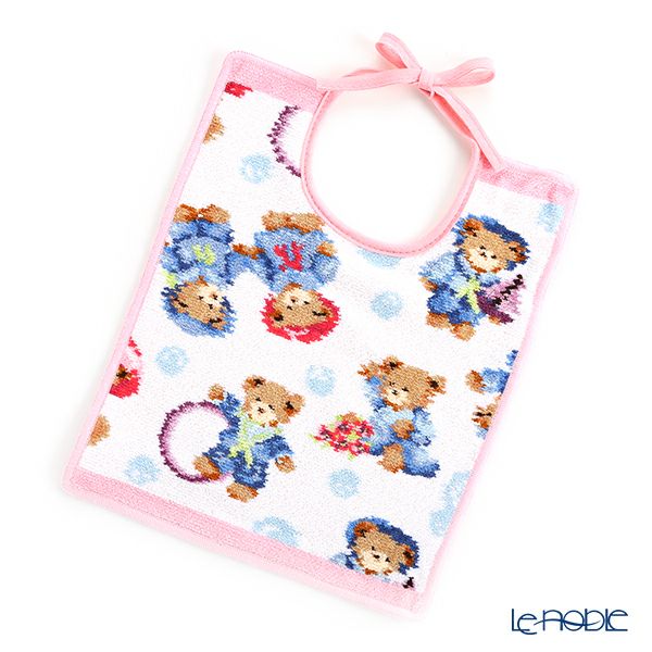 フェイラーベビー よだれかけ／スタイ リトルスキッパーズ 25×30cm エリカ 女の子用