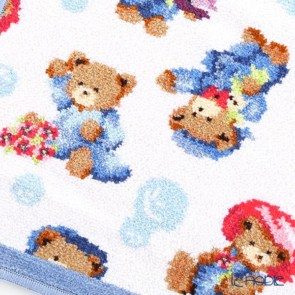 フェイラーベビー よだれかけ／スタイ リトルスキッパーズ 25×30cm ライトブルー 男の子用