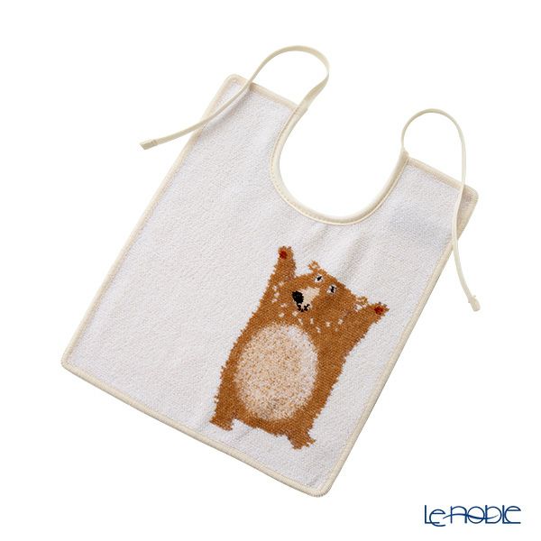 フェイラーベビー よだれかけ ベンベア ベージュ 25×30cm