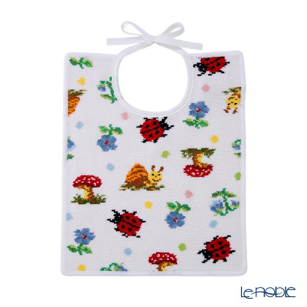 フェイラーベビー よだれかけ PAULI DOTS 25×30cm