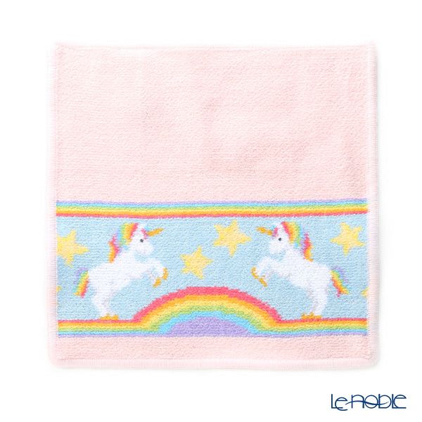 フェイラーベビー ハンカチ ユニコーン FINJA 25×25cm ピンク