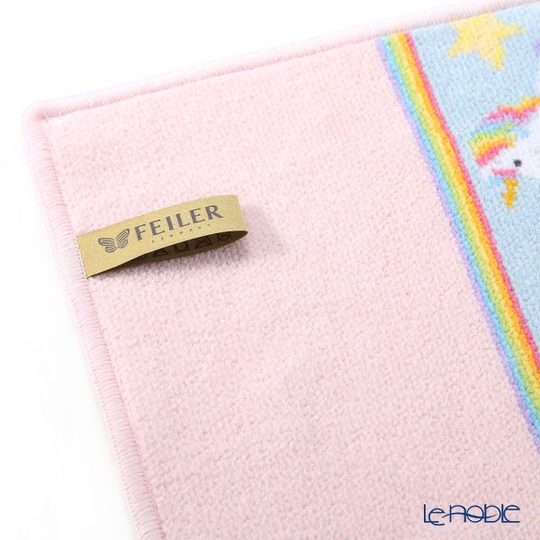 フェイラーベビー ハンカチ ユニコーン FINJA 25×25cm ピンク