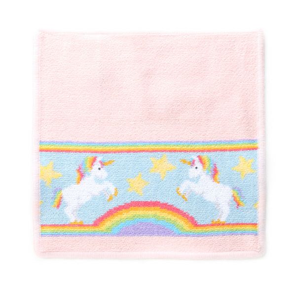 フェイラーベビー ハンカチ ユニコーン FINJA 25×25cm ピンク