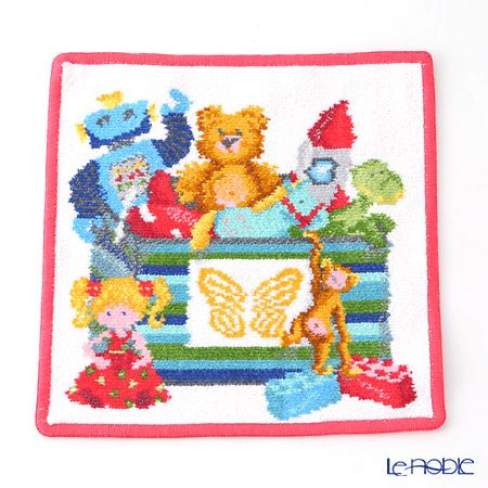 フェイラーベビー ハンカチ トイボックス2.0 25×25cm ピンク
