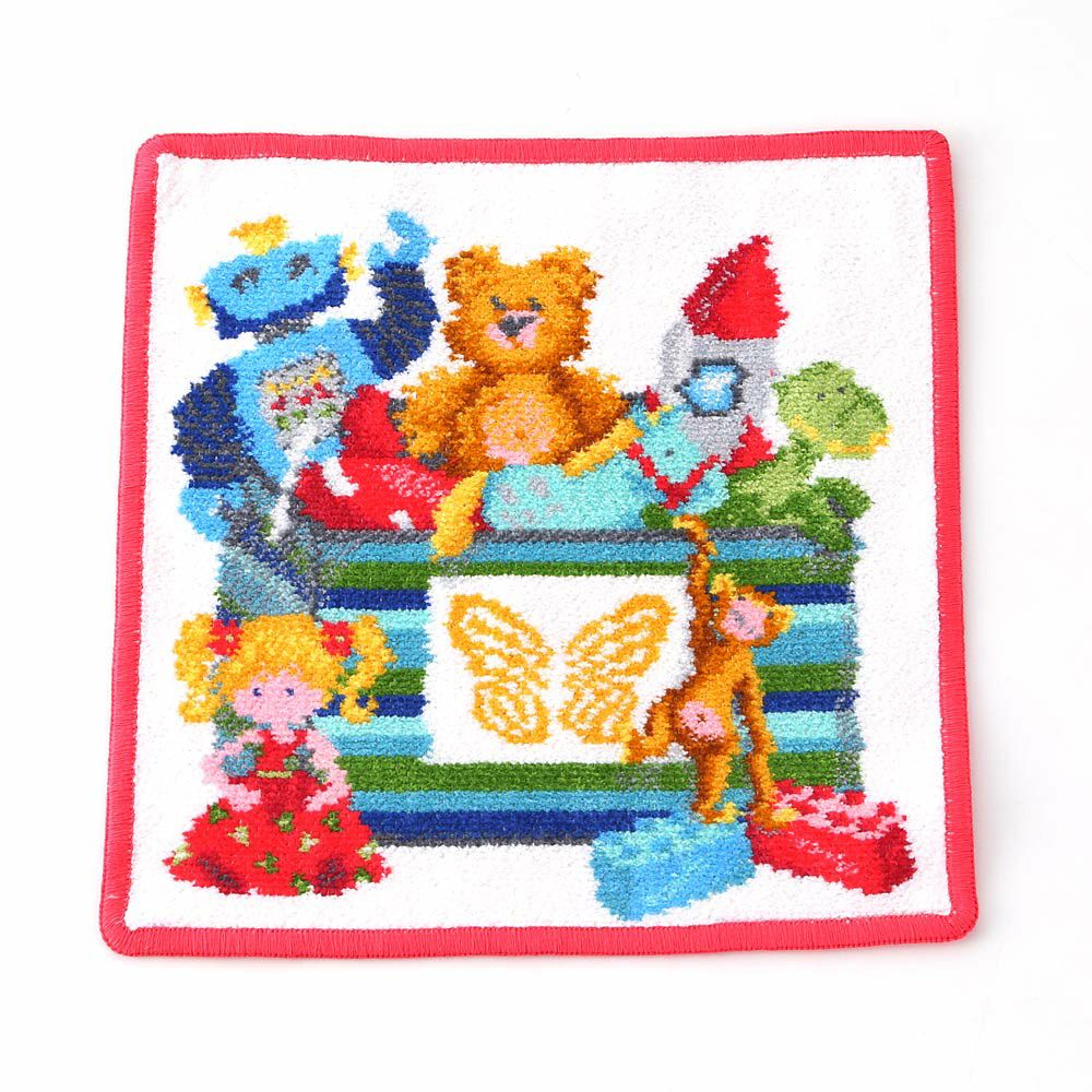 フェイラーベビー ハンカチ トイボックス2.0 25×25cm ピンク