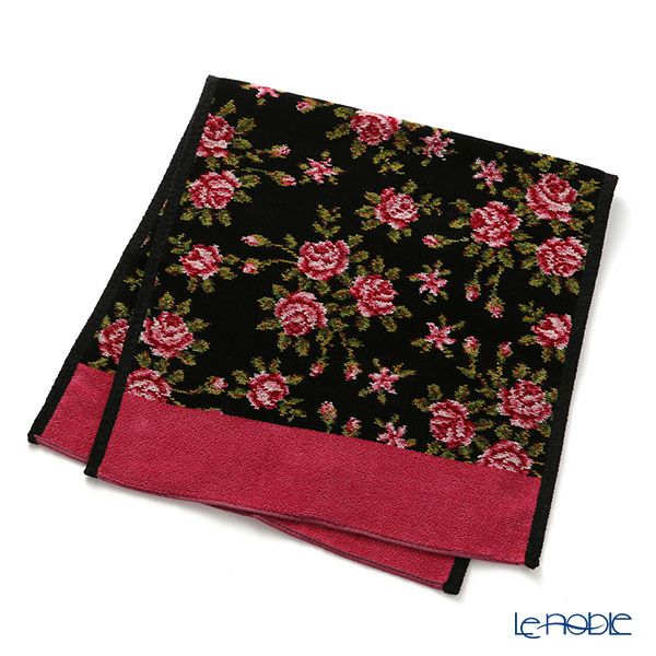 フェイラー ゲストタオル ミリアム ブラック チェリー 37×80cm