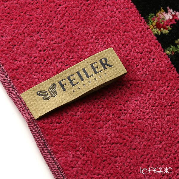 フェイラー ゲストタオル ミリアム ブラック チェリー 37×80cm