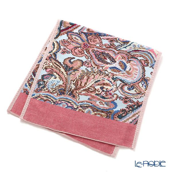 フェイラー ゲストタオル マハラニ スカイ ピンク 37×80cm