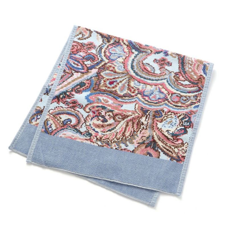 フェイラー ゲストタオル マハラニ スカイ ブルー 37×80cm