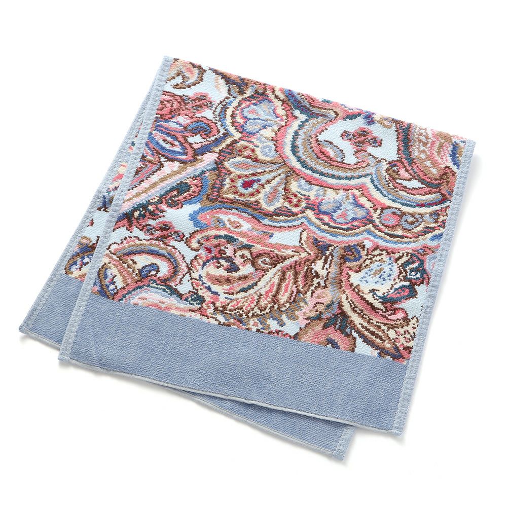 フェイラー ゲストタオル マハラニ スカイ ブルー 37×80cm