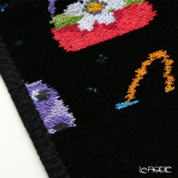 フェイラー ゲストタオル クレイジーバッグ ブラック 37×80cm