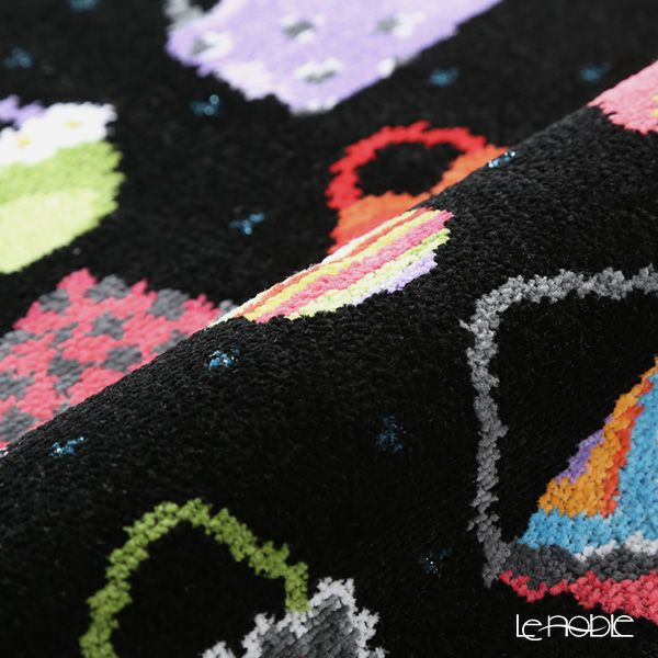 フェイラー ゲストタオル クレイジーバッグ ブラック 37×80cm