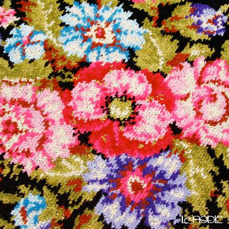 フェイラー ハンドタオル ヴィエンナ金糸入 ブラック 30×30cm