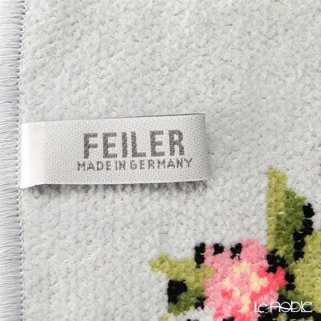 フェイラー ハンドタオル ヴィエンナ金糸入 シルバー 30×30cm