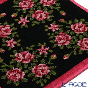 フェイラー ハンドタオル ミリアム ブラック チェリー 30×30cm