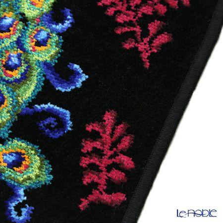 フェイラー ハンドタオル ピーコックブラック ブラック 30×30cm