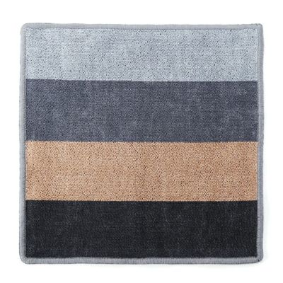 フェイラー ハンドタオル ブロックス グレイ／ブラック 30×30cm