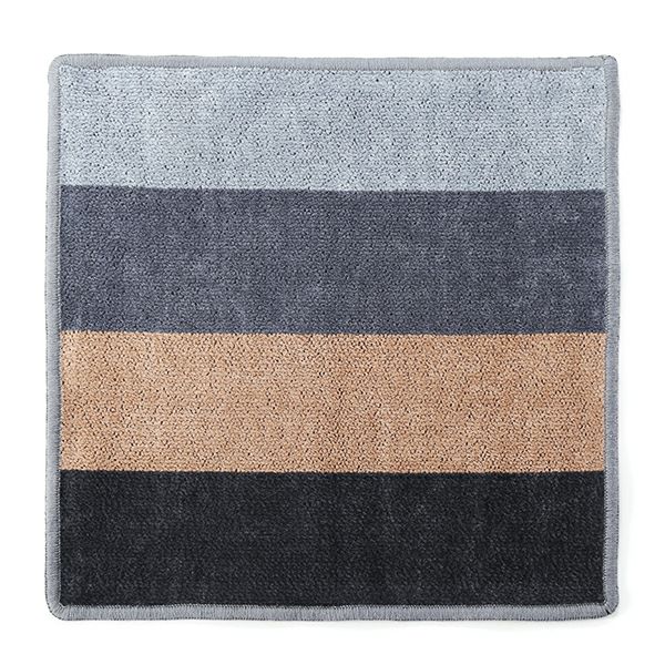 フェイラー ハンドタオル ブロックス グレイ／ブラック 30×30cm