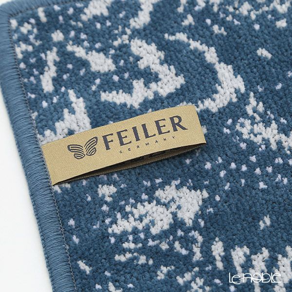 フェイラー ハンドタオル（ハンカチ） インディゴブルーム ブルー 30×30cm