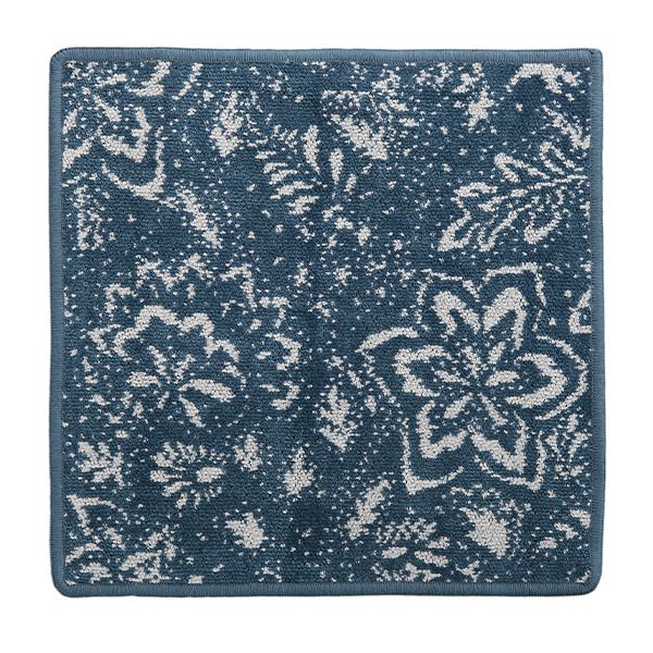フェイラー ハンドタオル（ハンカチ） インディゴブルーム ブルー 30×30cm