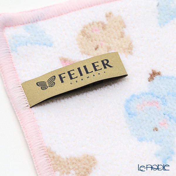 フェイラー ハンドタオル（ハンカチ） エレファント ピンク 25×25cm